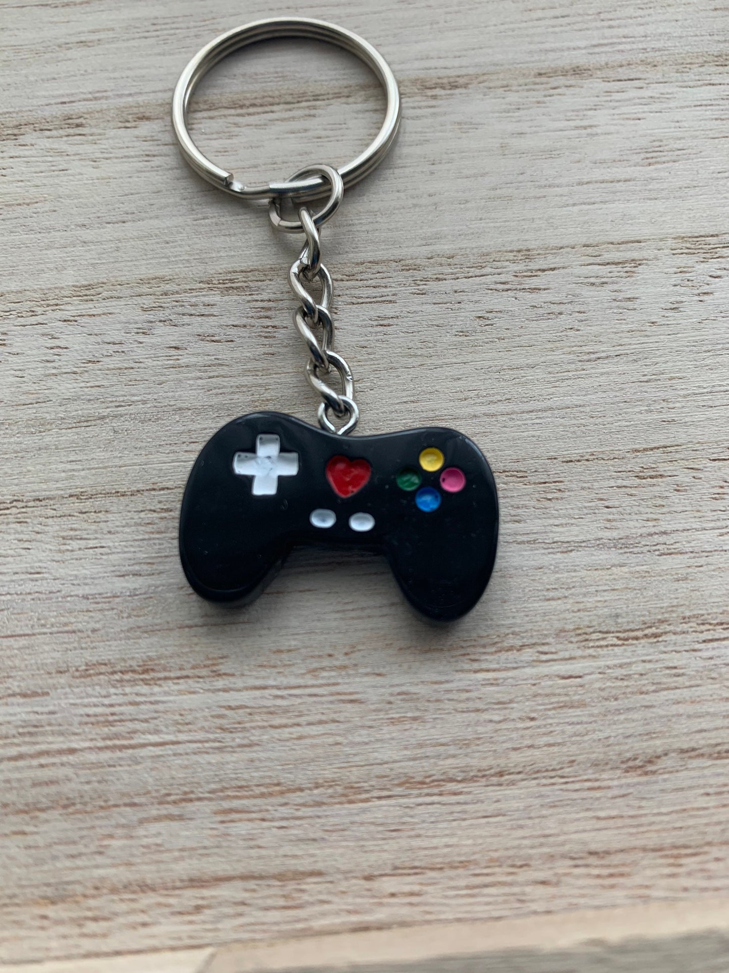 Personalised Gamer keyring / Game controller keychain / party favour