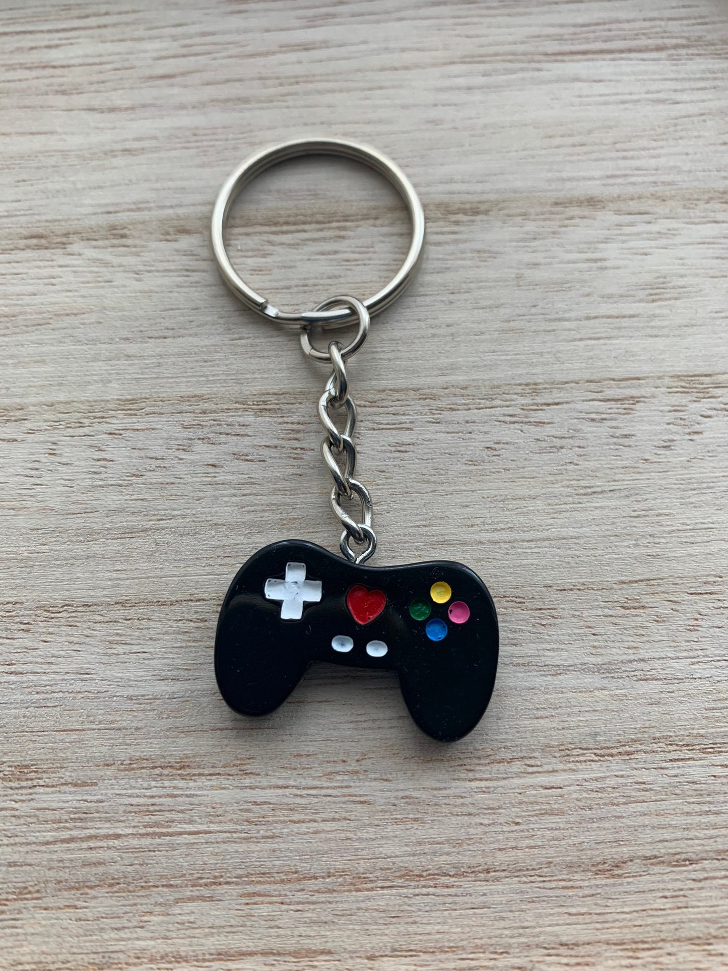 Personalised Gamer keyring / Game controller keychain / party favour