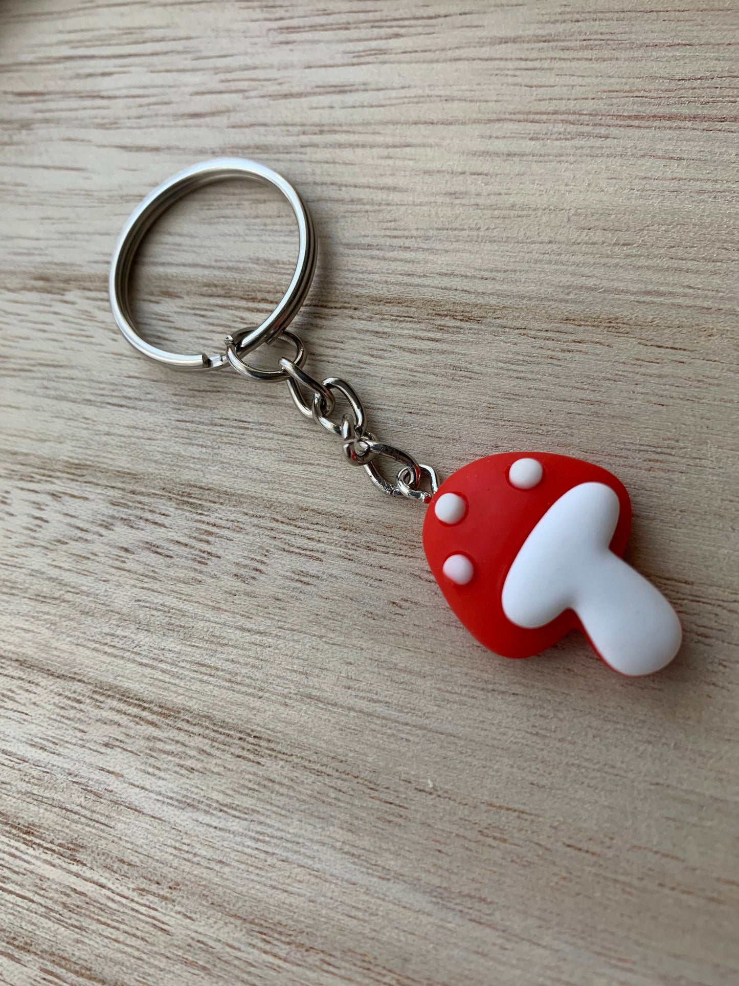 Mushroom Keyring