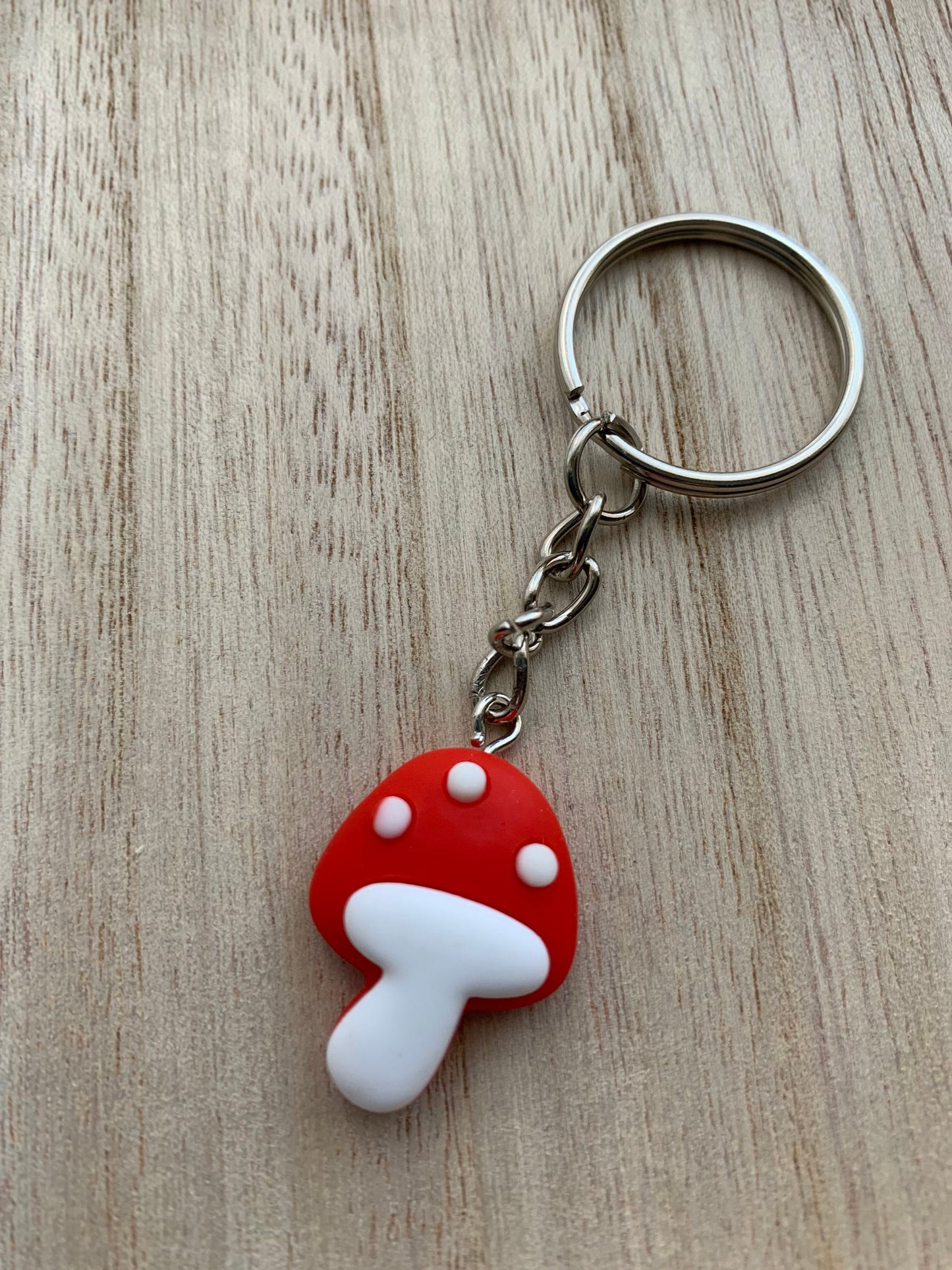 Mushroom Keyring