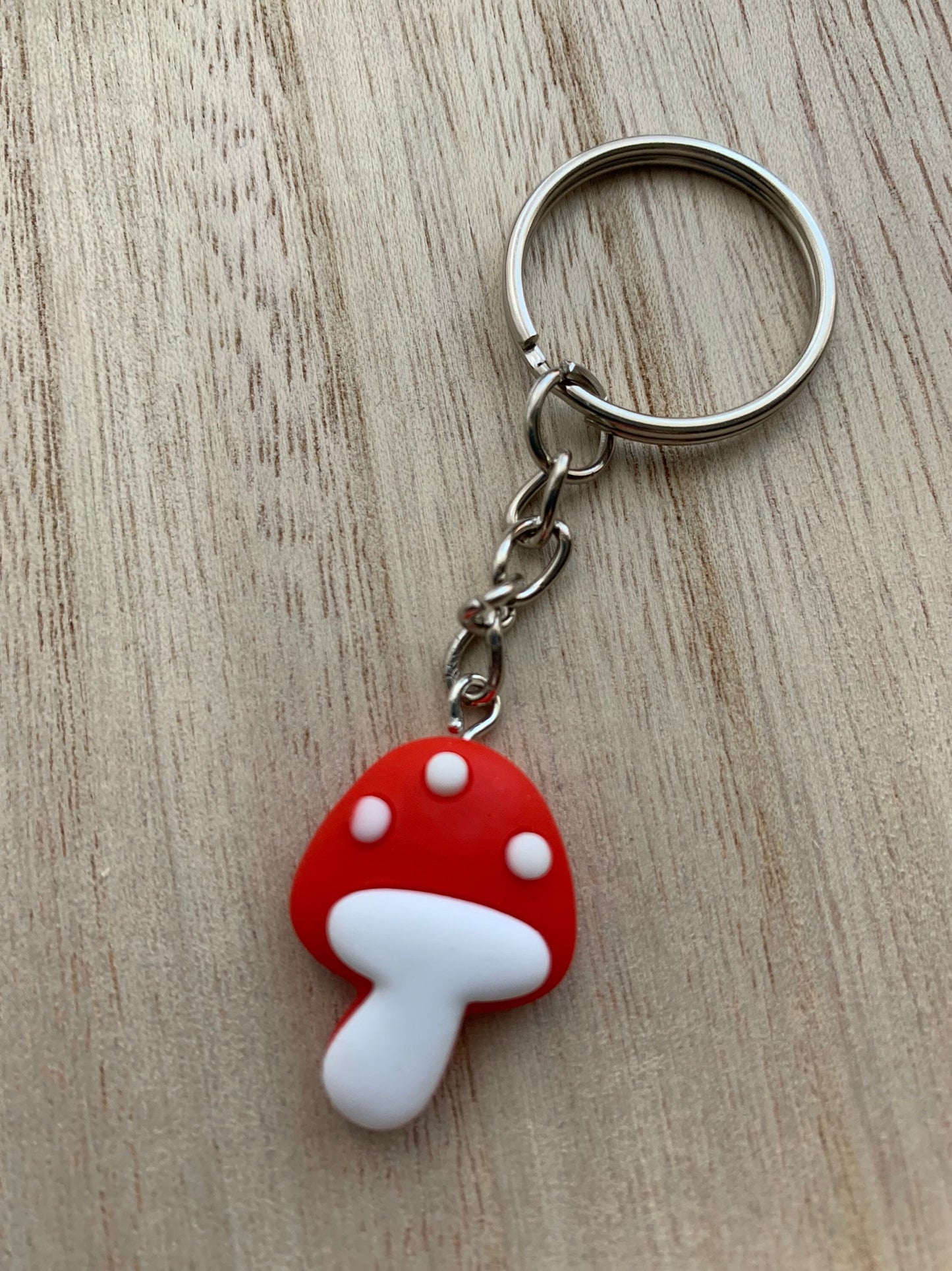 Mushroom Keyring