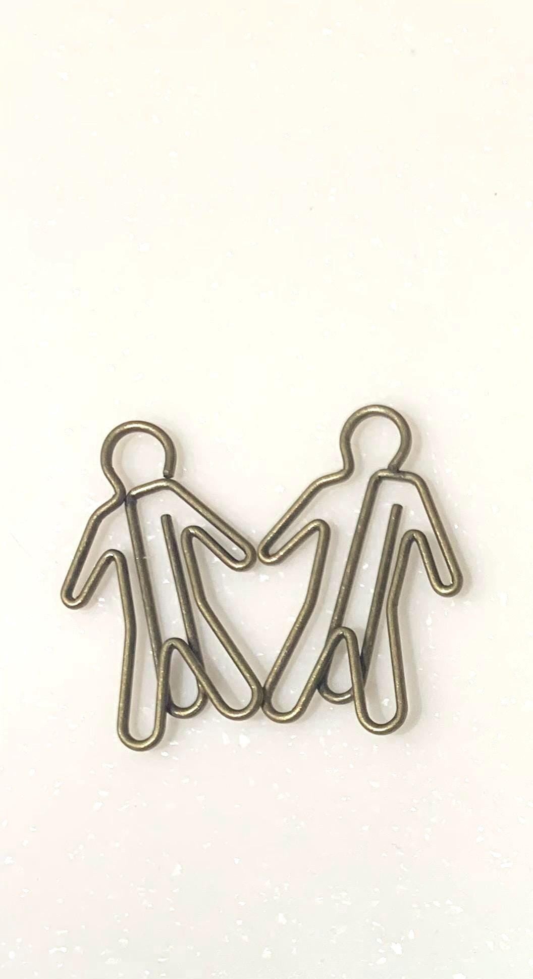 People shaped Paperclips