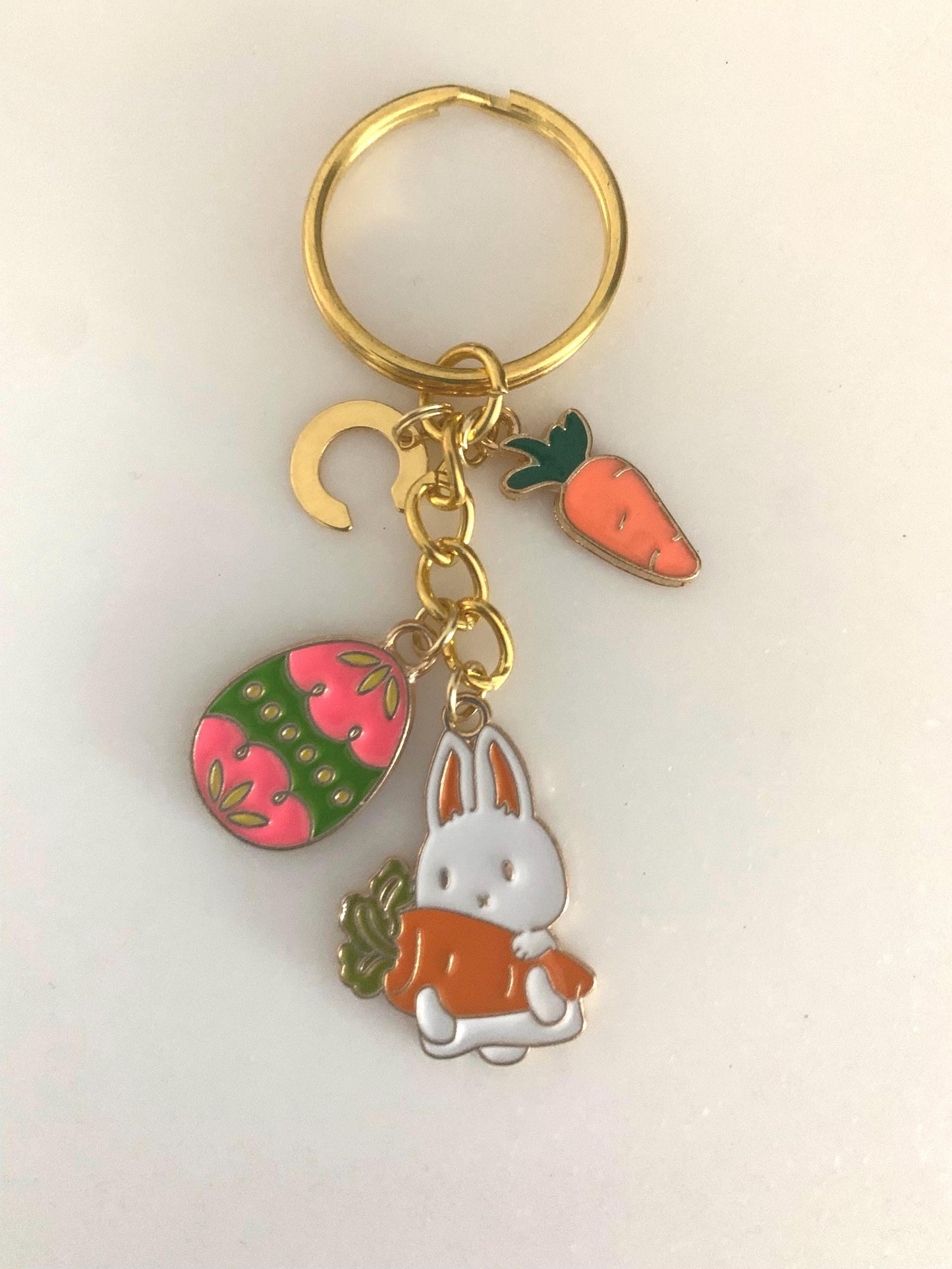 Personalised Bunny Keyring