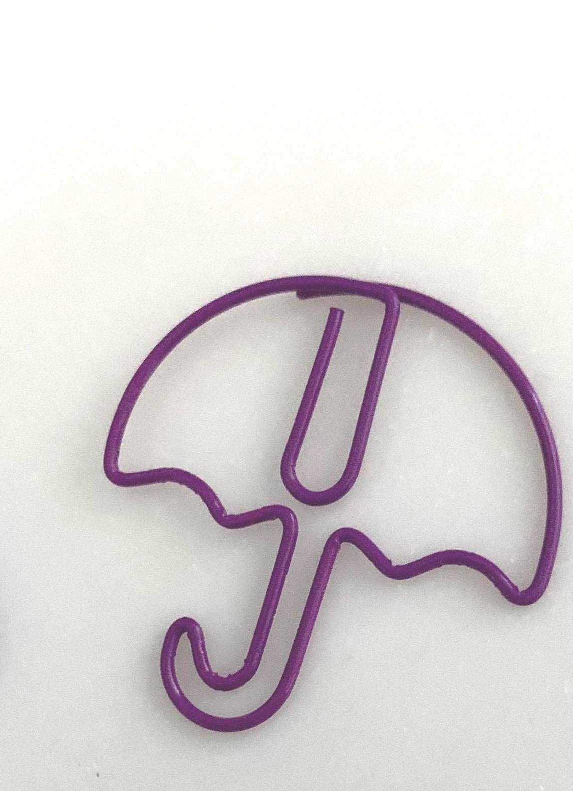 Umbrella Paperclips / back to school / cute Paperclips