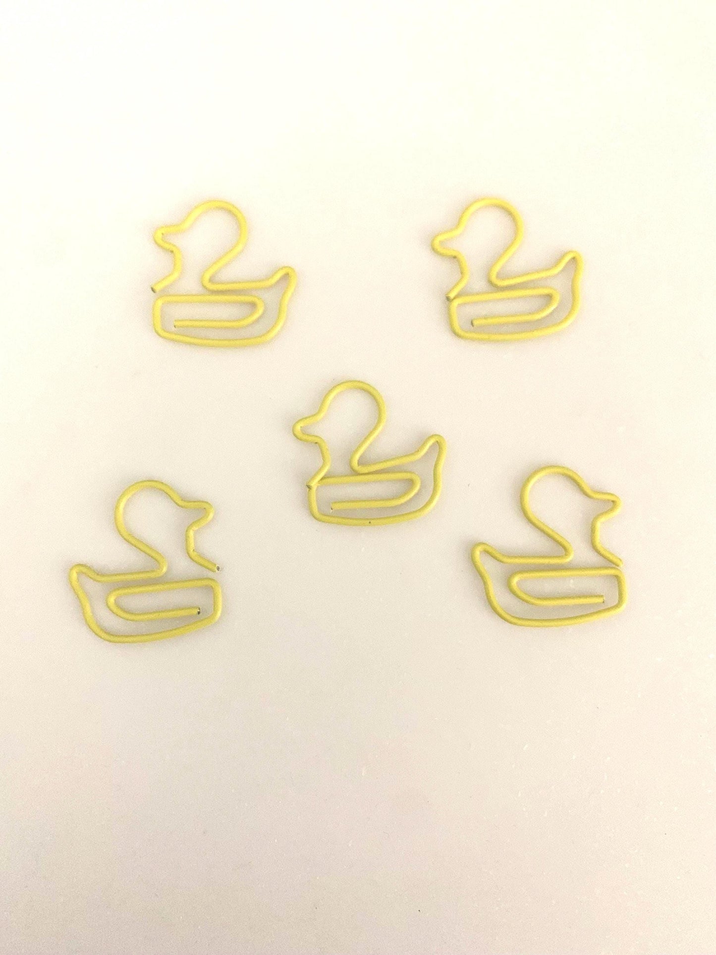 Yellow Duck Paperclips