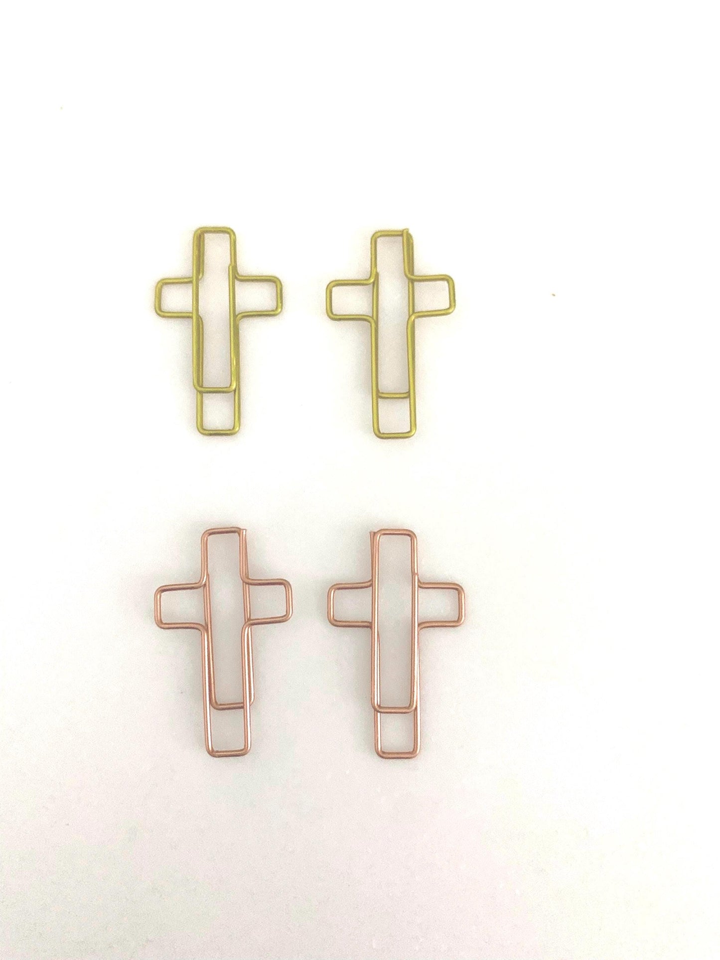 Cross Bible Paperclips / church stationery