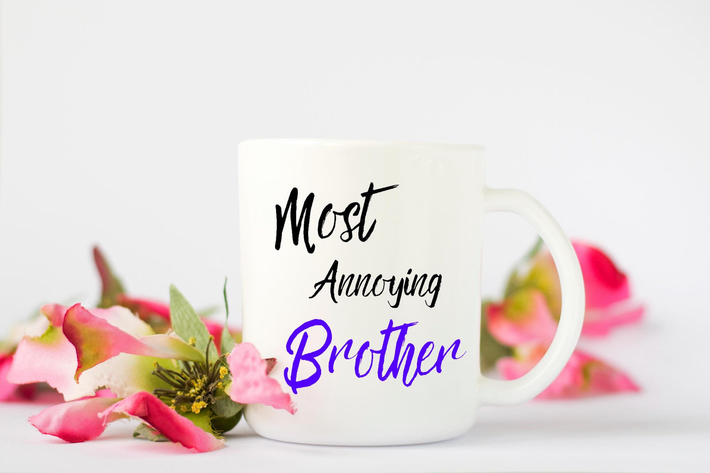 Personalised Brother's Birthday mug / Most Annoying brother mug