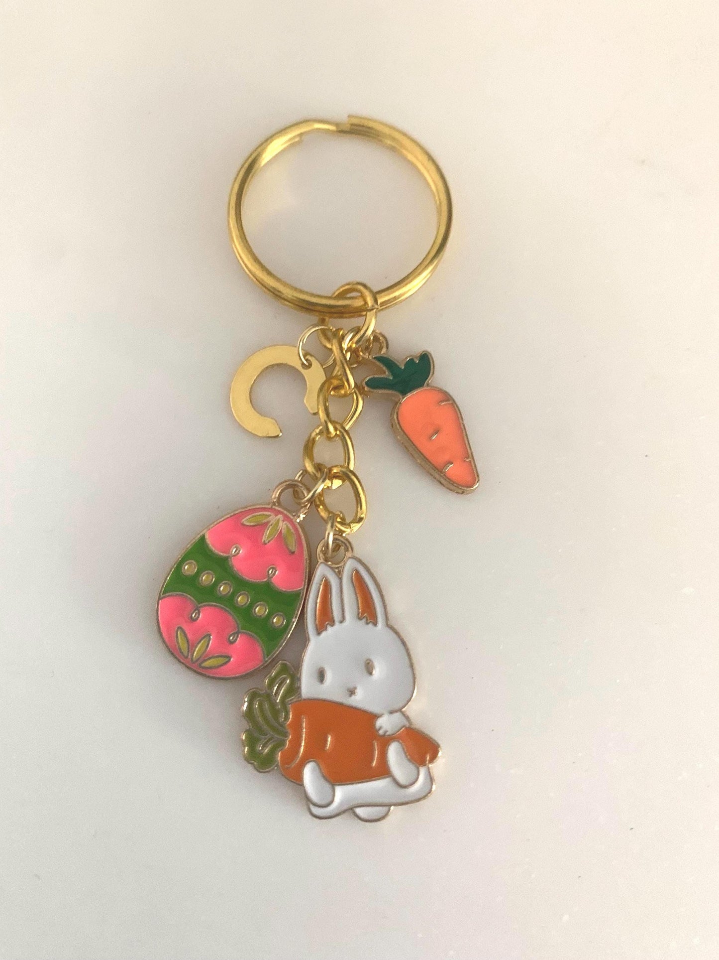 Personalised Bunny Keyring