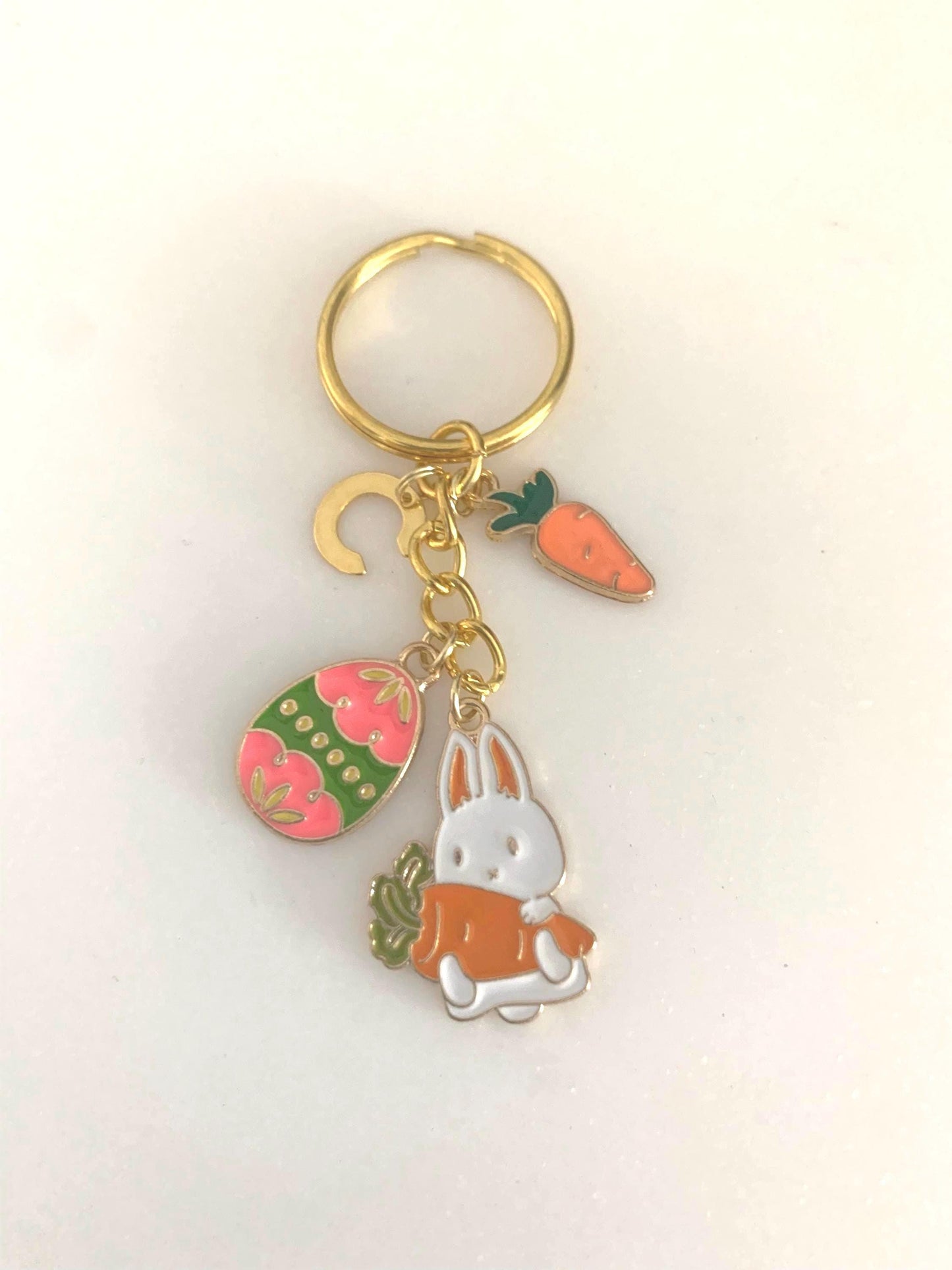 Personalised Bunny Keyring