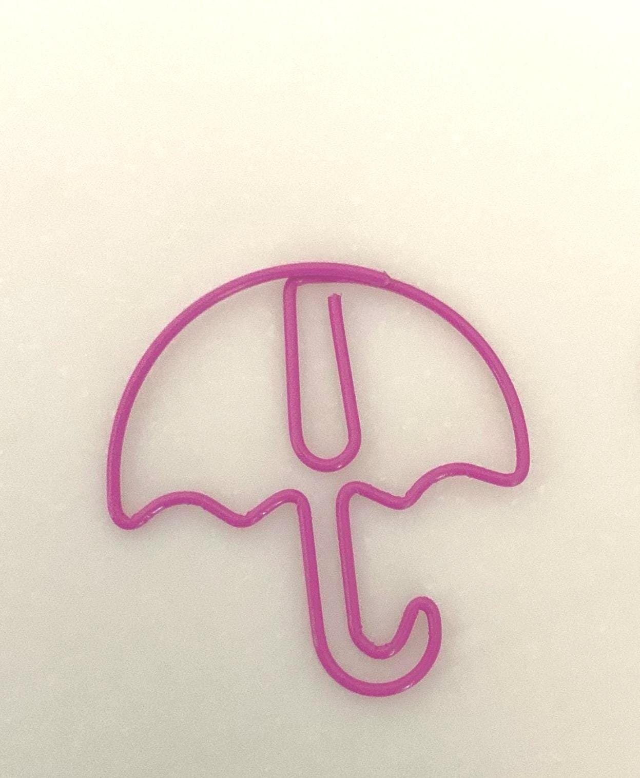 Umbrella Paperclips / back to school / cute Paperclips