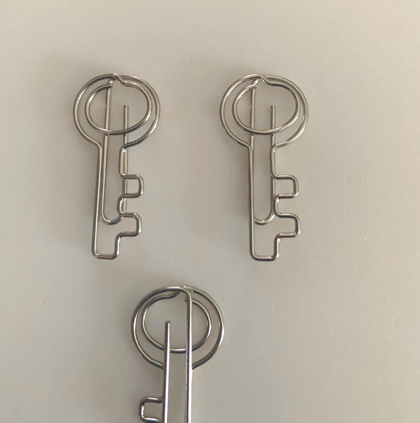 Key shaped Paperclips