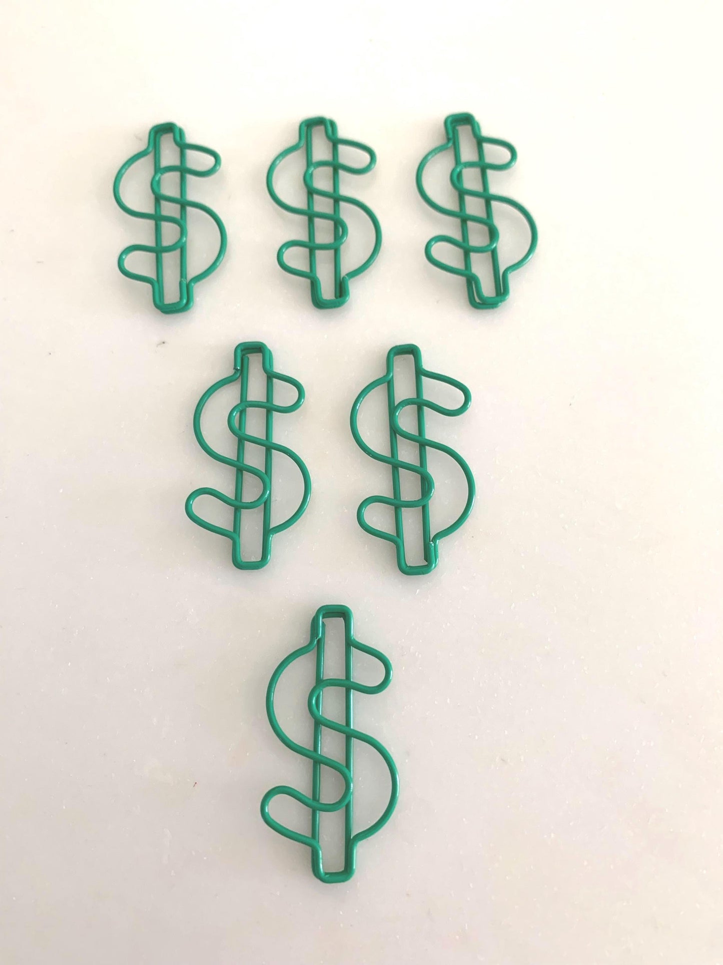 Dollar sign Paperclips / money favours