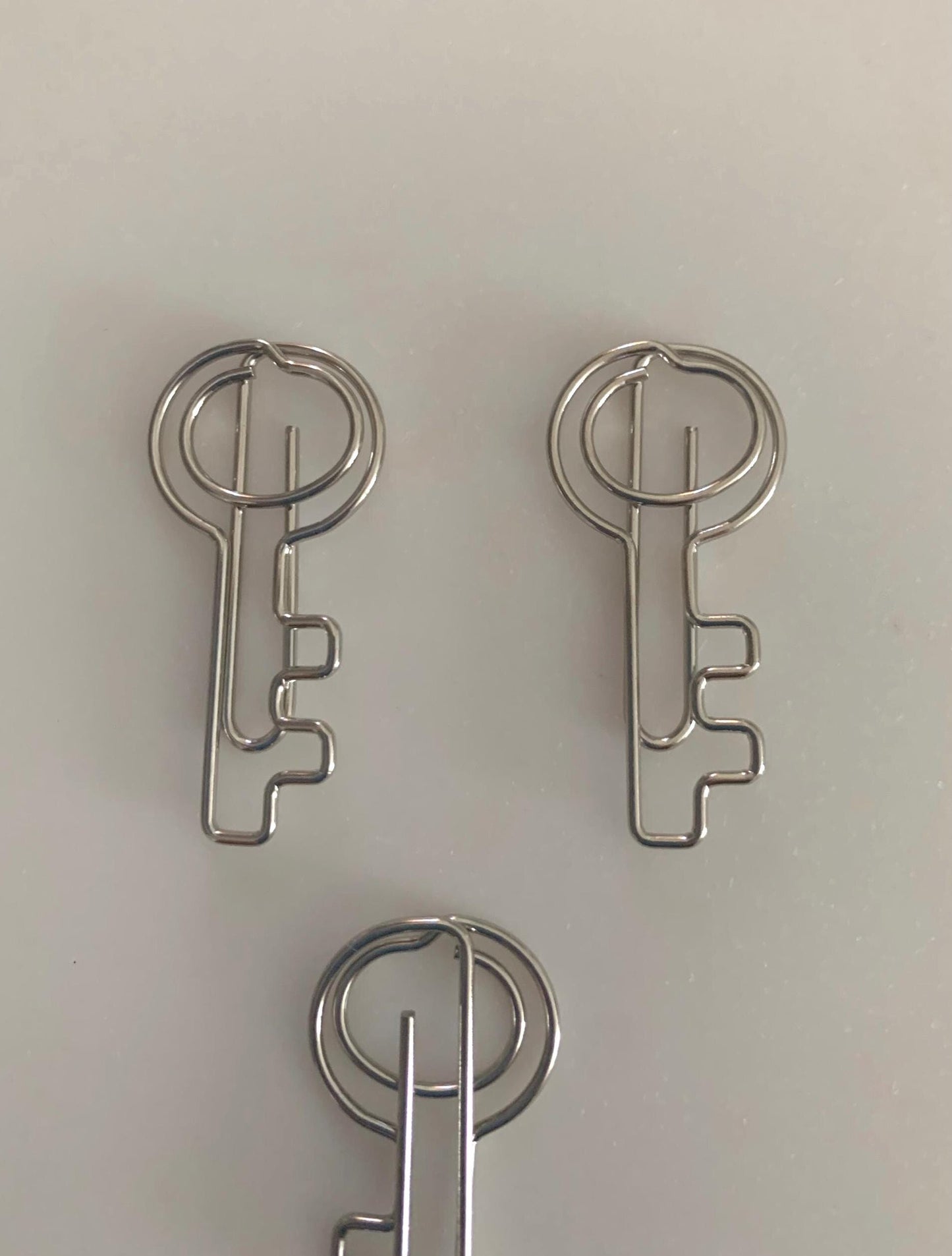 Key shaped Paperclips