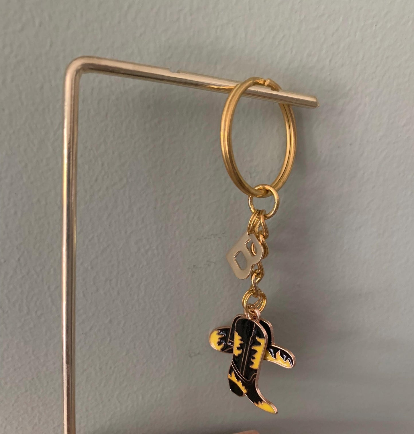Cowboy keyring personalised / hen do favours