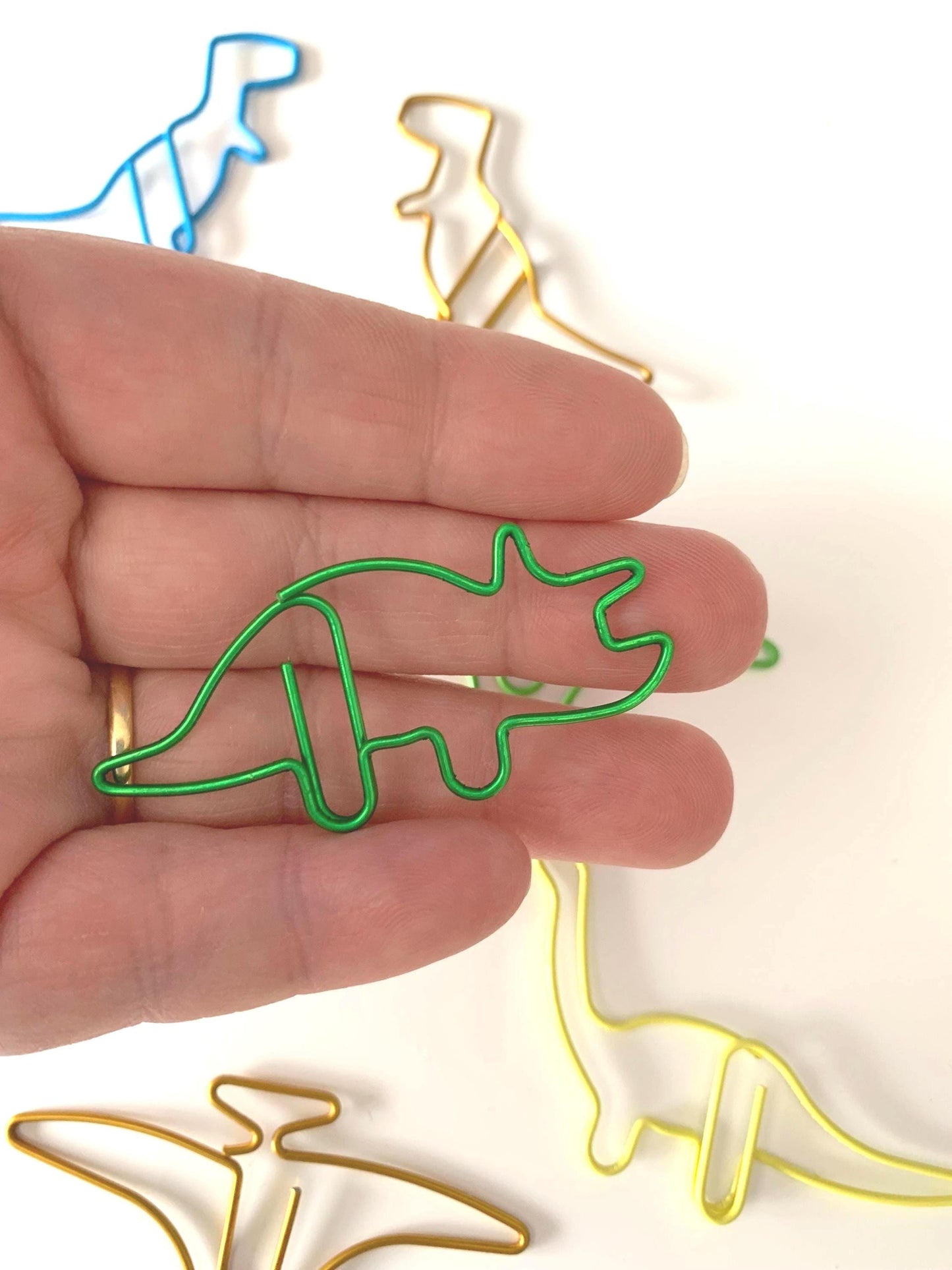 Dinosaur Paperclips