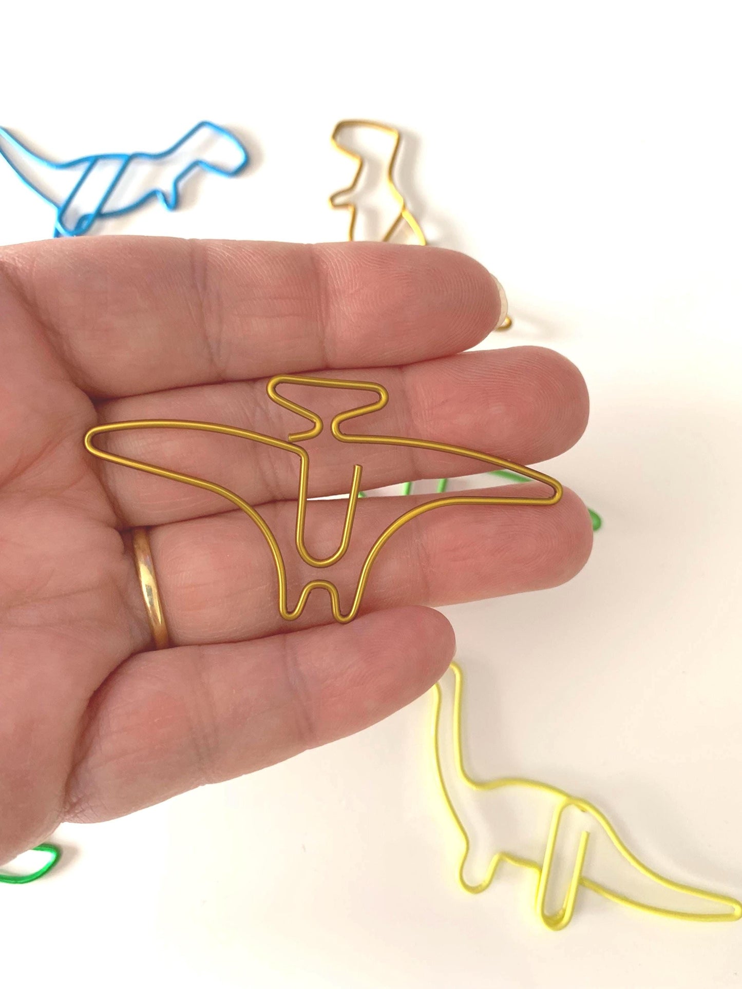 Dinosaur Paperclips