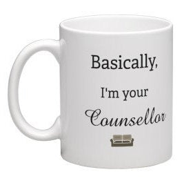 Best friend mug / Funny therapist mug / counsellor gift