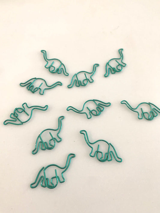 Dinosaur Paperclips