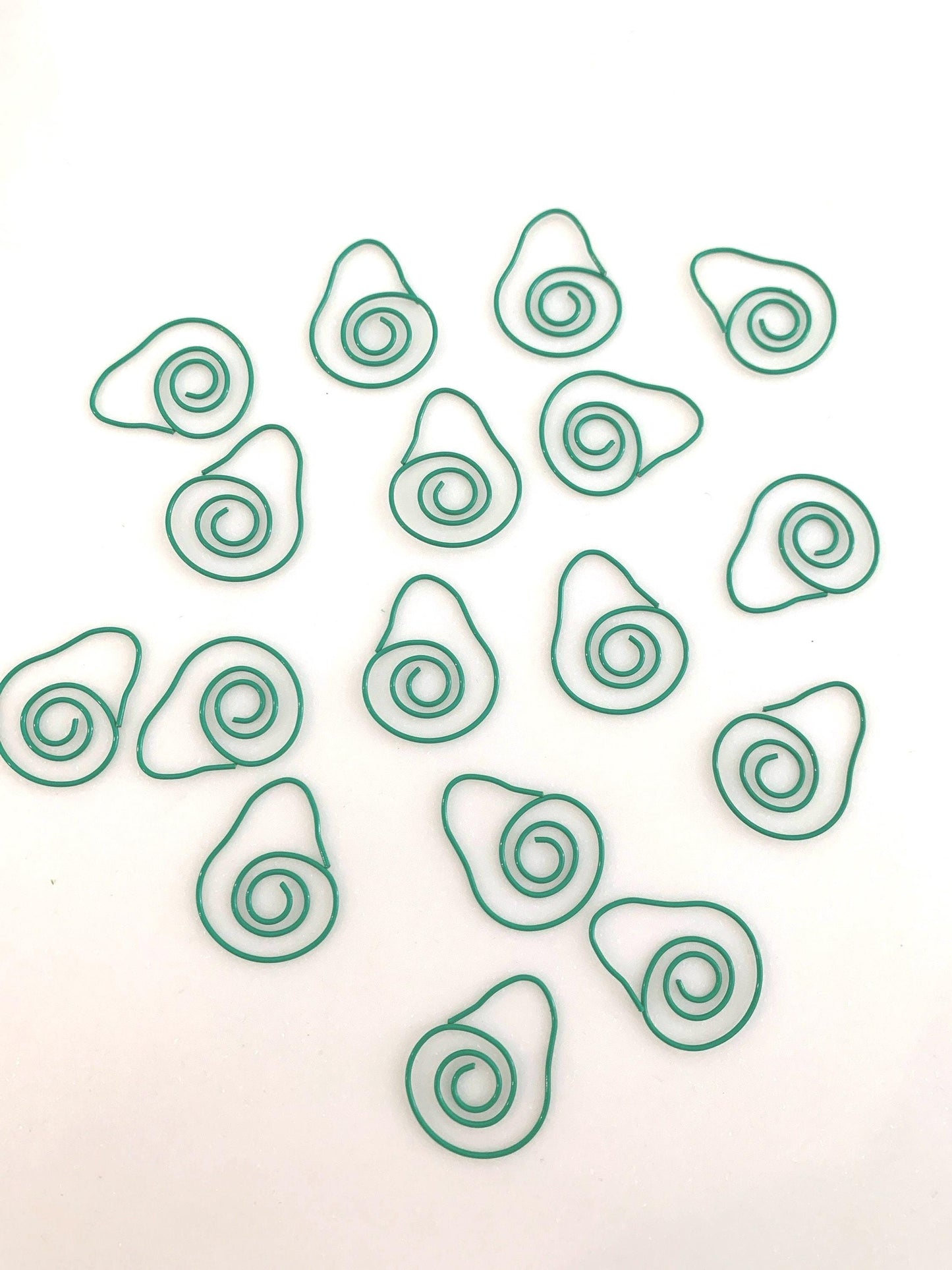 Avocado Paperclips students / back to school stationery