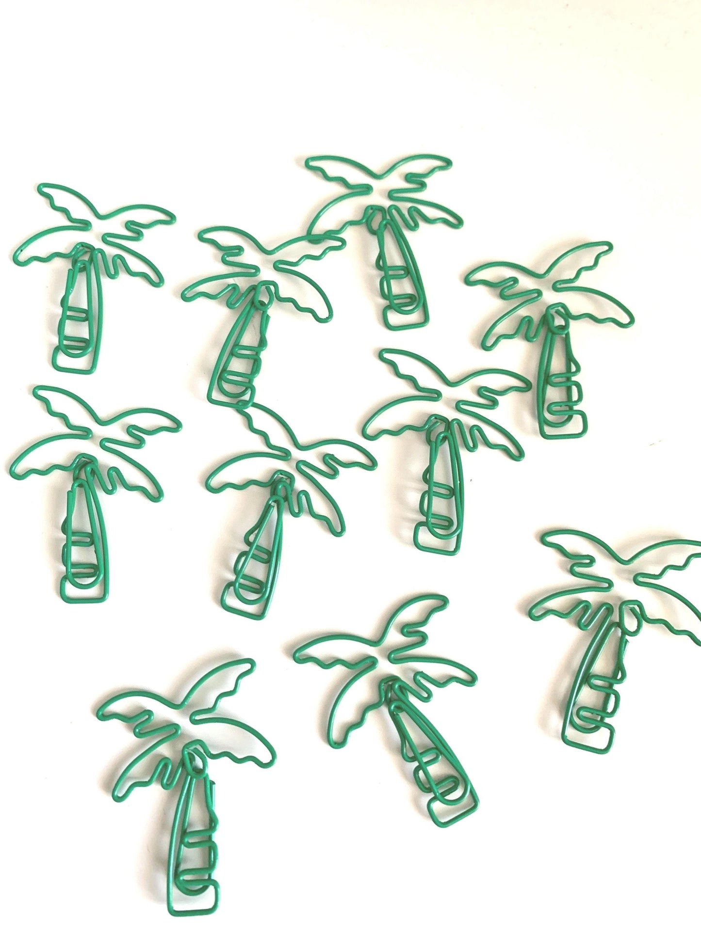 Coconut tree paperclips / Palm tree / cute office supplies