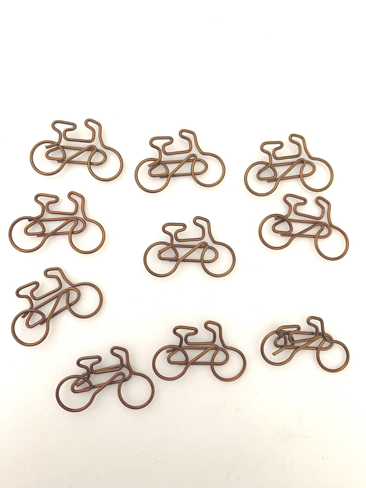 Bicycle paper clips