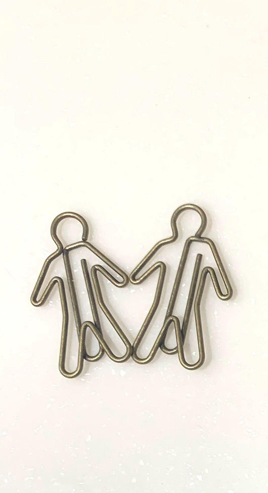 People shaped Paperclips