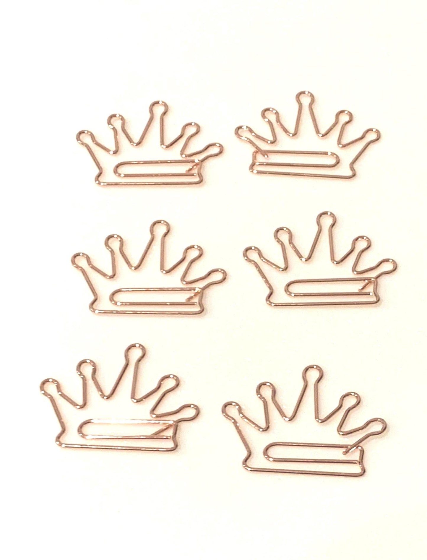 Crown Paperclips / Queen stationary planner / back to school / cute Paperclips