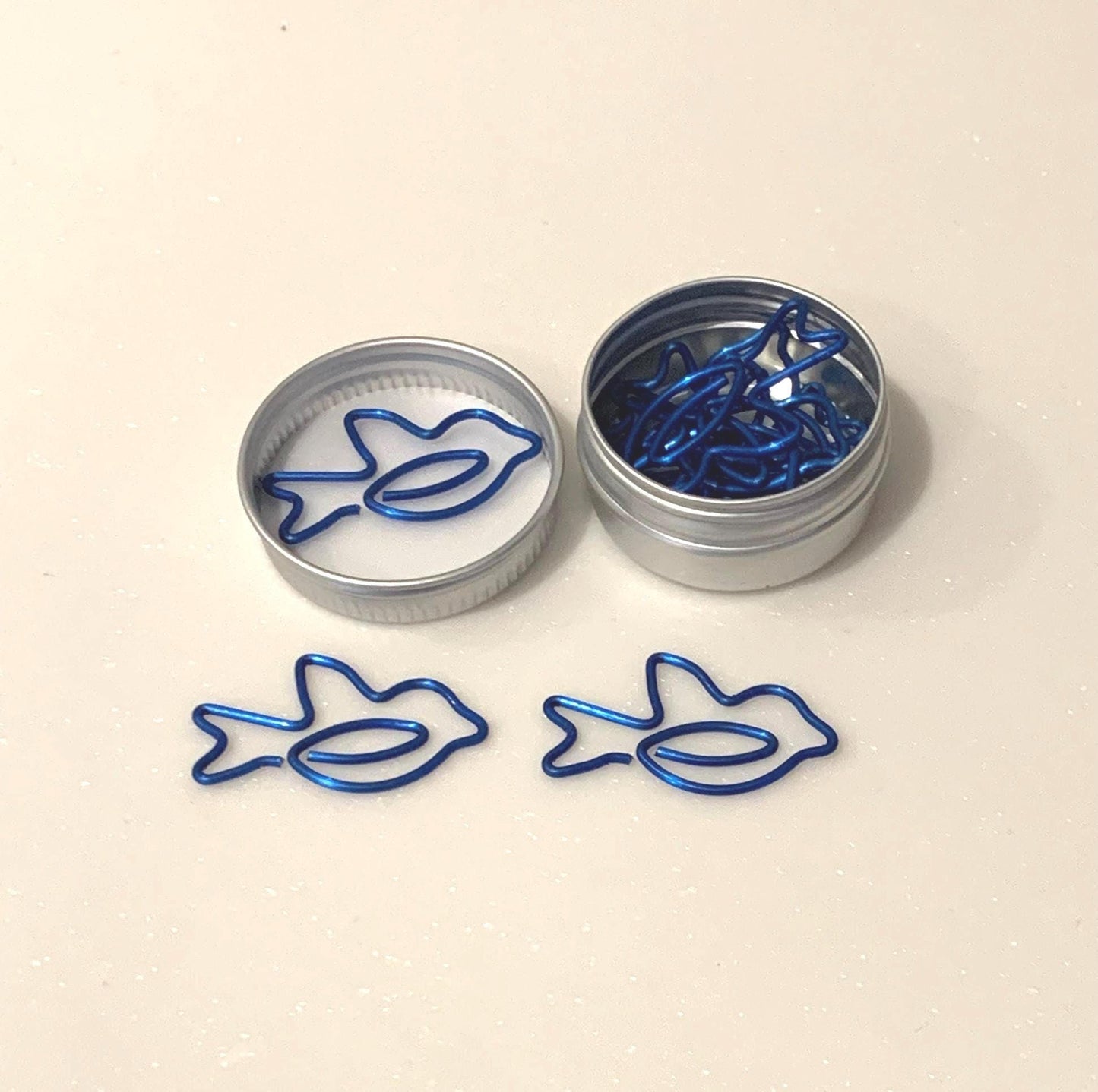 Bird shape Paperclips / stationery planners  / back to school / cute Paperclips
