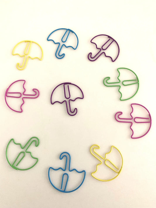 Umbrella Paperclips / back to school / cute Paperclips
