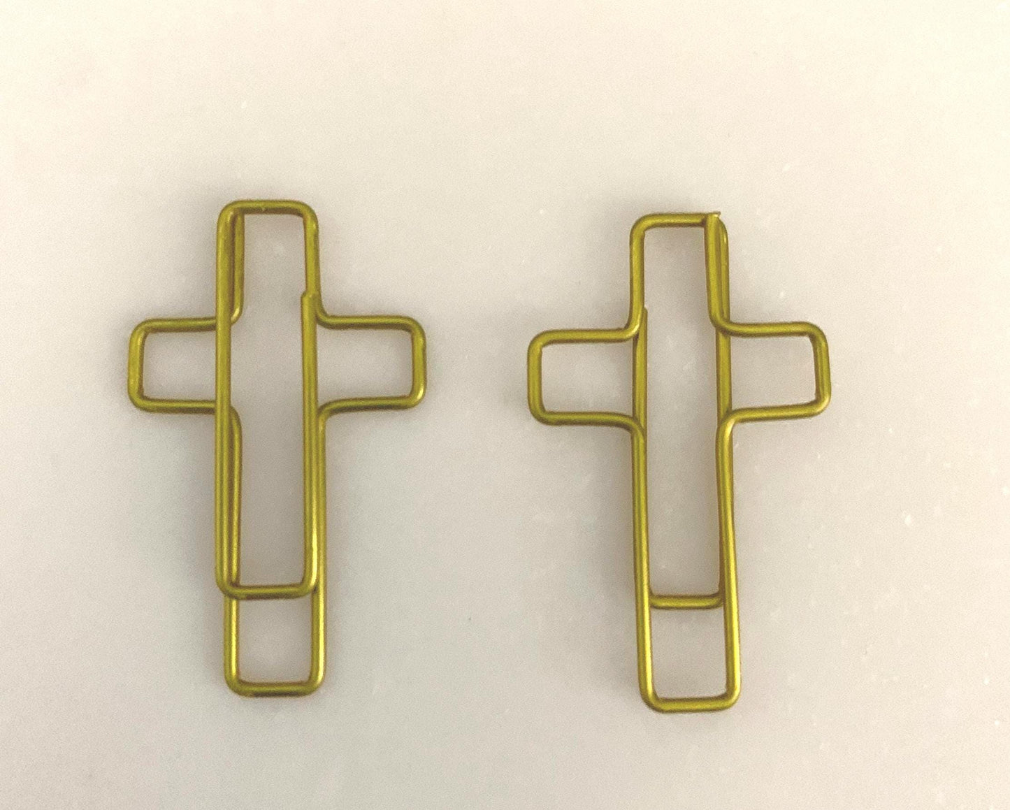 Cross Bible Paperclips / church stationery
