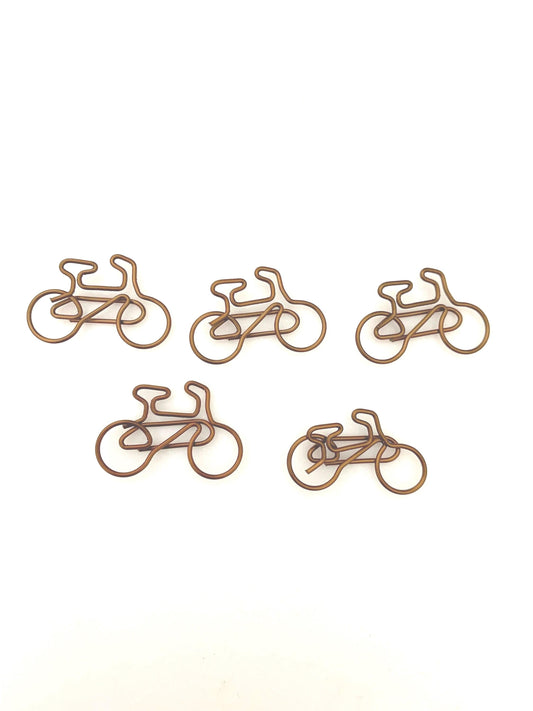 Bicycle paper clips