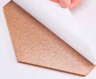 Heart shaped transparent Push Pins -  corkboard pins
