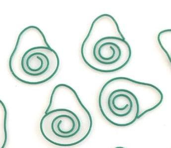 Avocado Paperclips students / back to school stationery