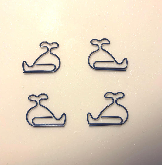 Blue Whale Paperclips