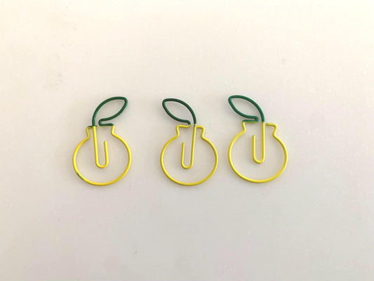 Pear Paperclips - favours  - Spring