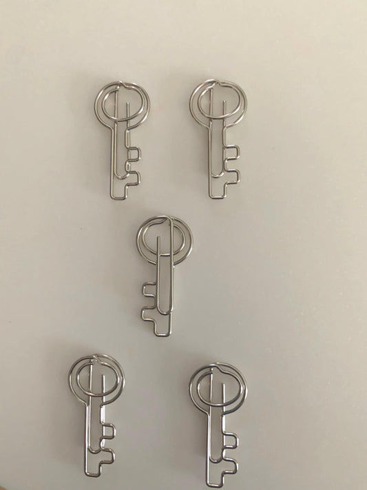 Key shaped Paperclips