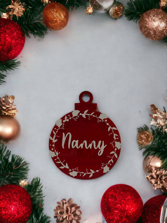 Christmas Bauble - Personalised